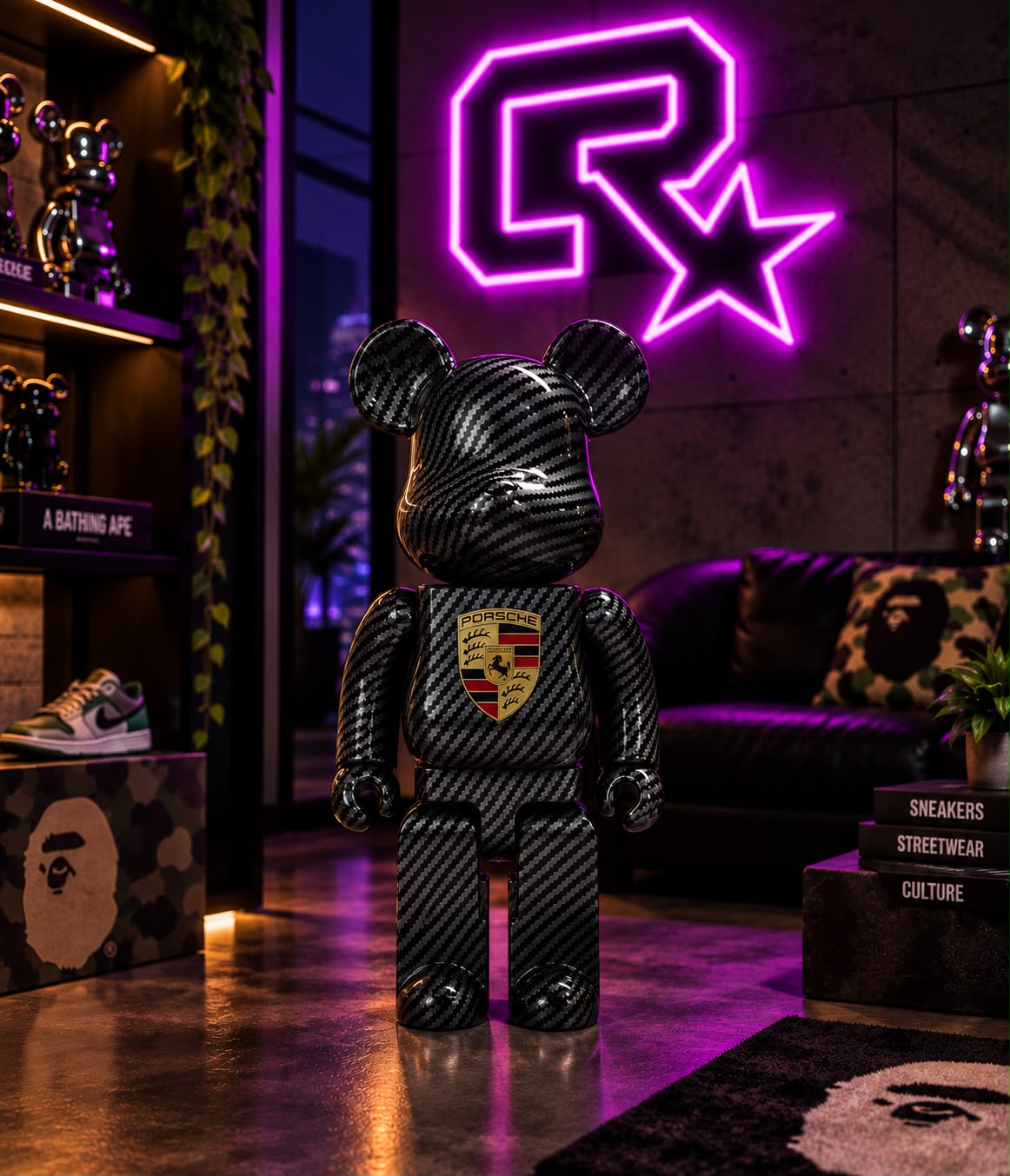 Bearbrick x PORSCHE