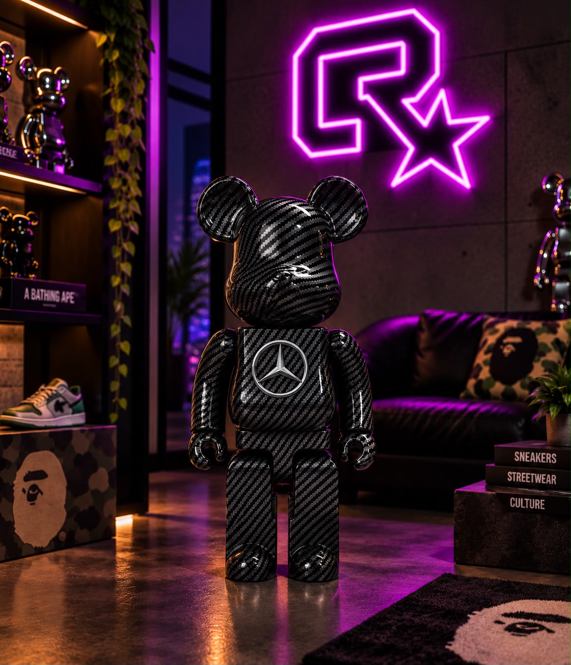 Bearbrick x BENZ