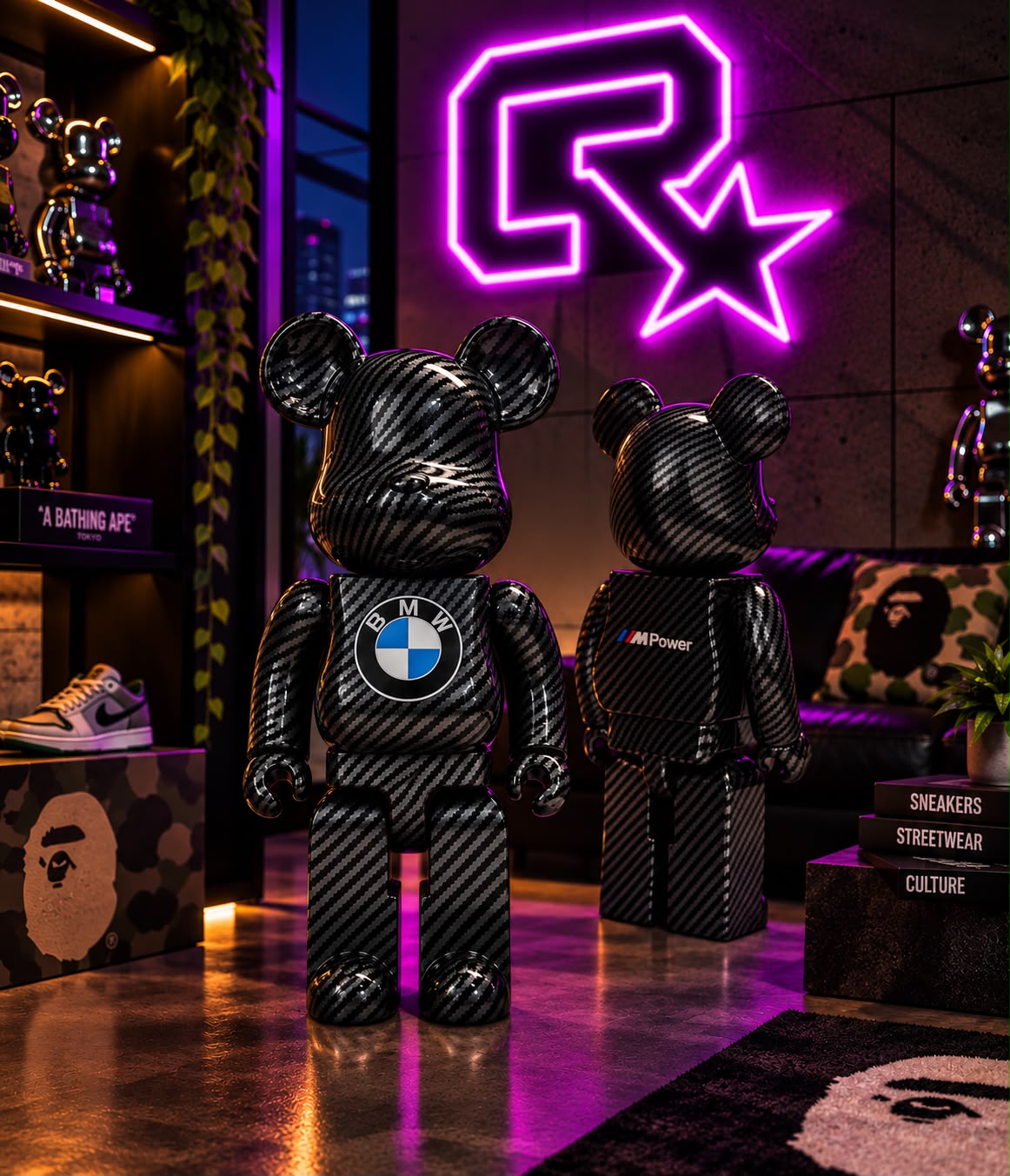 Bearbrick X BMW